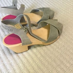 Swedish Hasbeens Clog sandals
